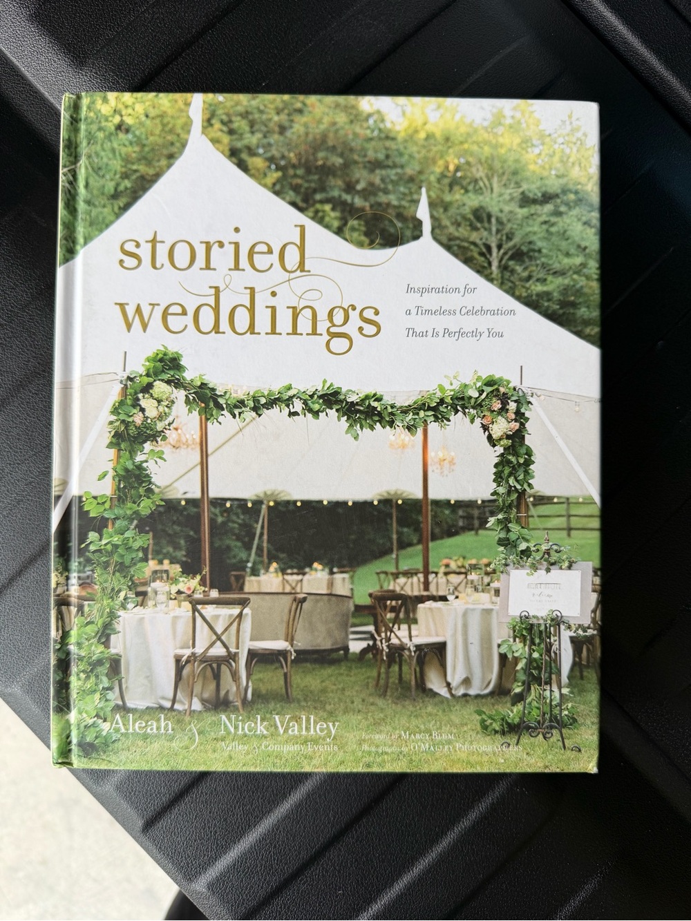 Storied Weddings Coffee Table Book - White & Green
